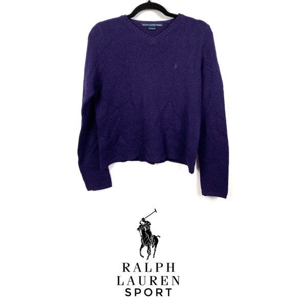 Ralph Lauren Sweaters - Womens Ralph Lauren Sport Medium V Neck Sweater